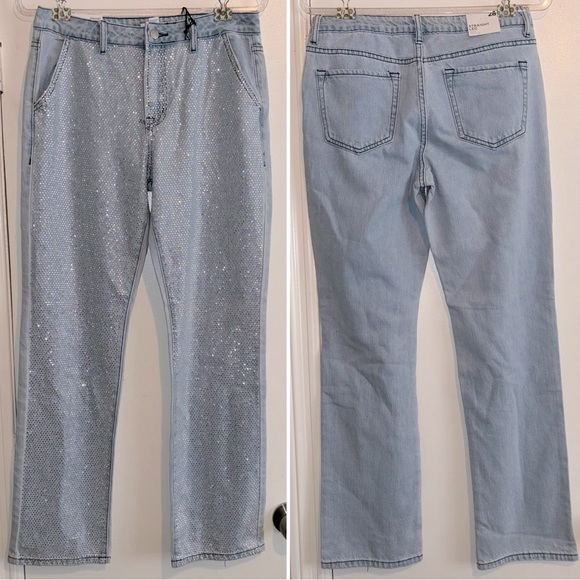 Forever 21 Rhinestone Jeans - Picture 5 of 12